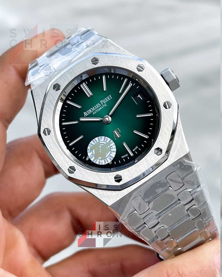 Audemars Piguet Royal Oak Jumbo Extra Thin 15202 Green Dial