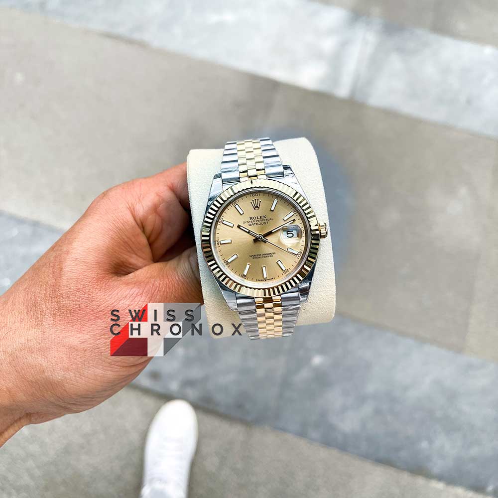 rolex datejust 126333 two tone 41 mm 1