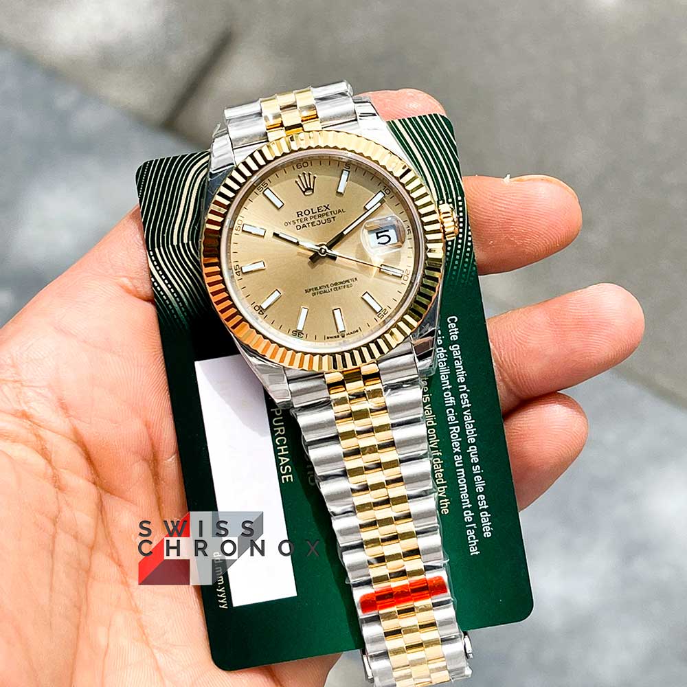rolex datejust 126333 two tone 41 mm 2