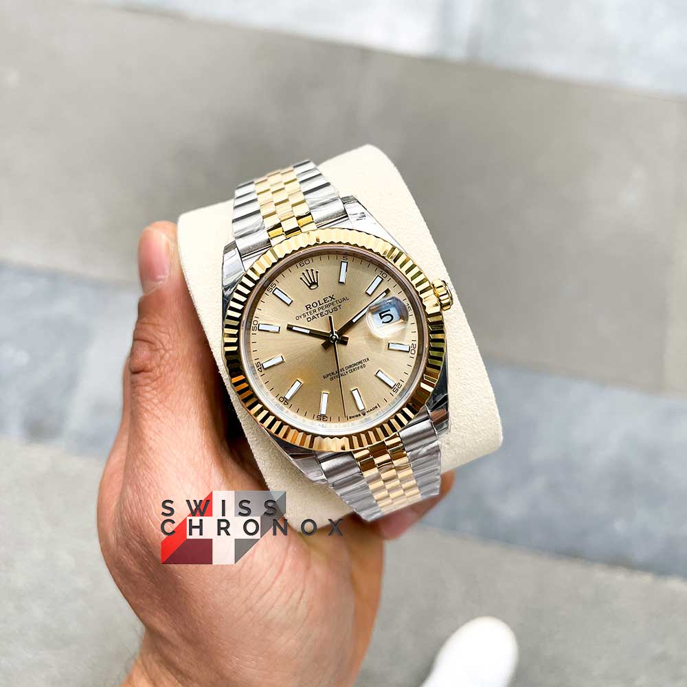 rolex datejust 126333 two tone 41 mm 3