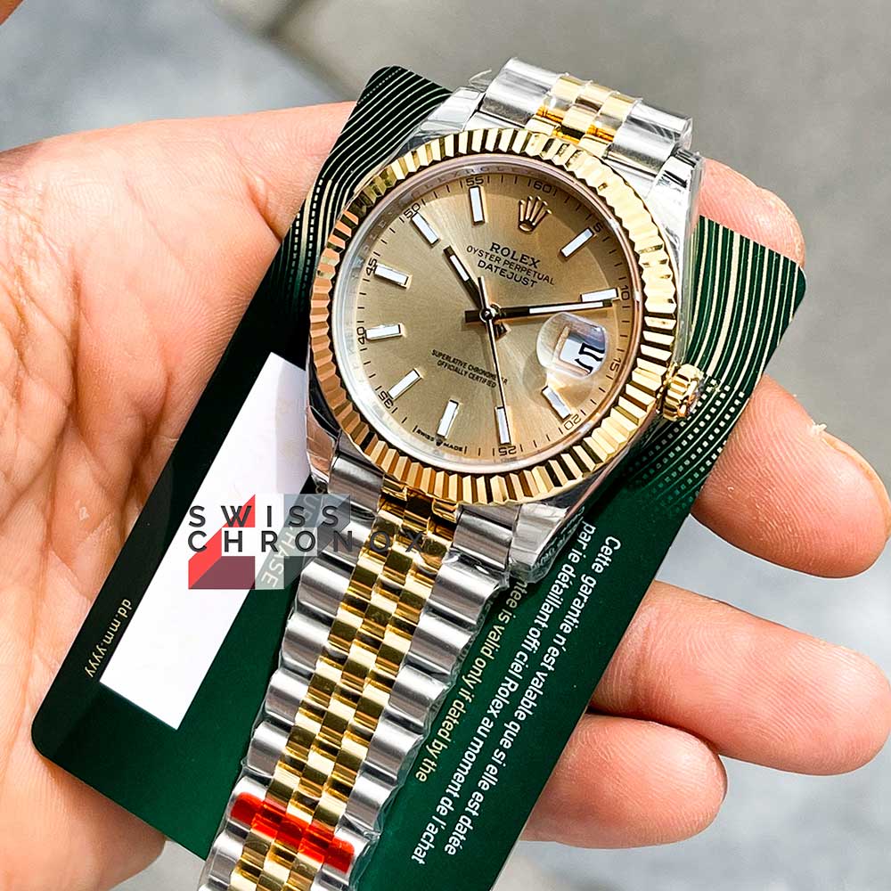 rolex datejust 126333 two tone 41 mm 5