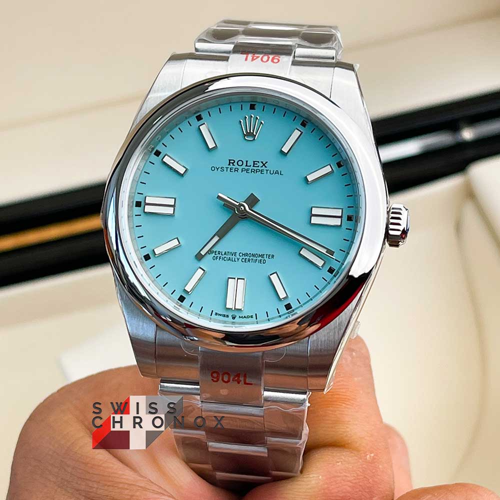 rolex turquoise dial