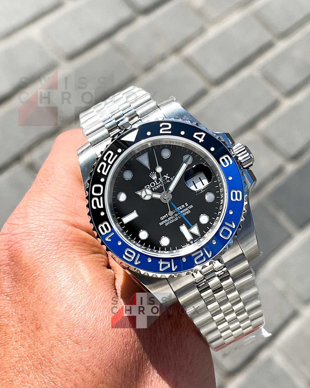 Rolex gmt outlet batman jubilee