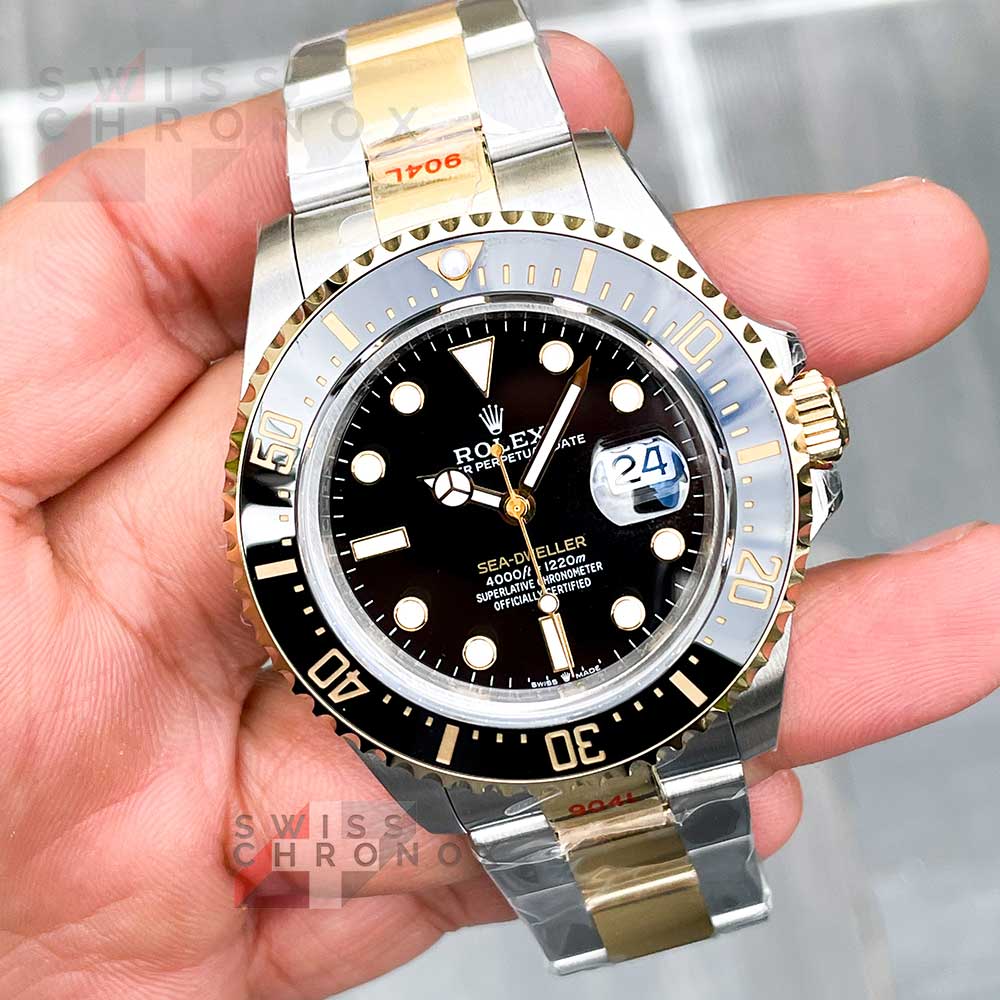 Rolex two shop tone sea dweller