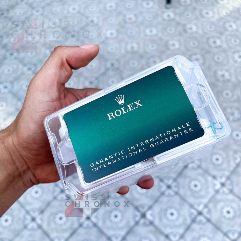 rolex plastic travel case