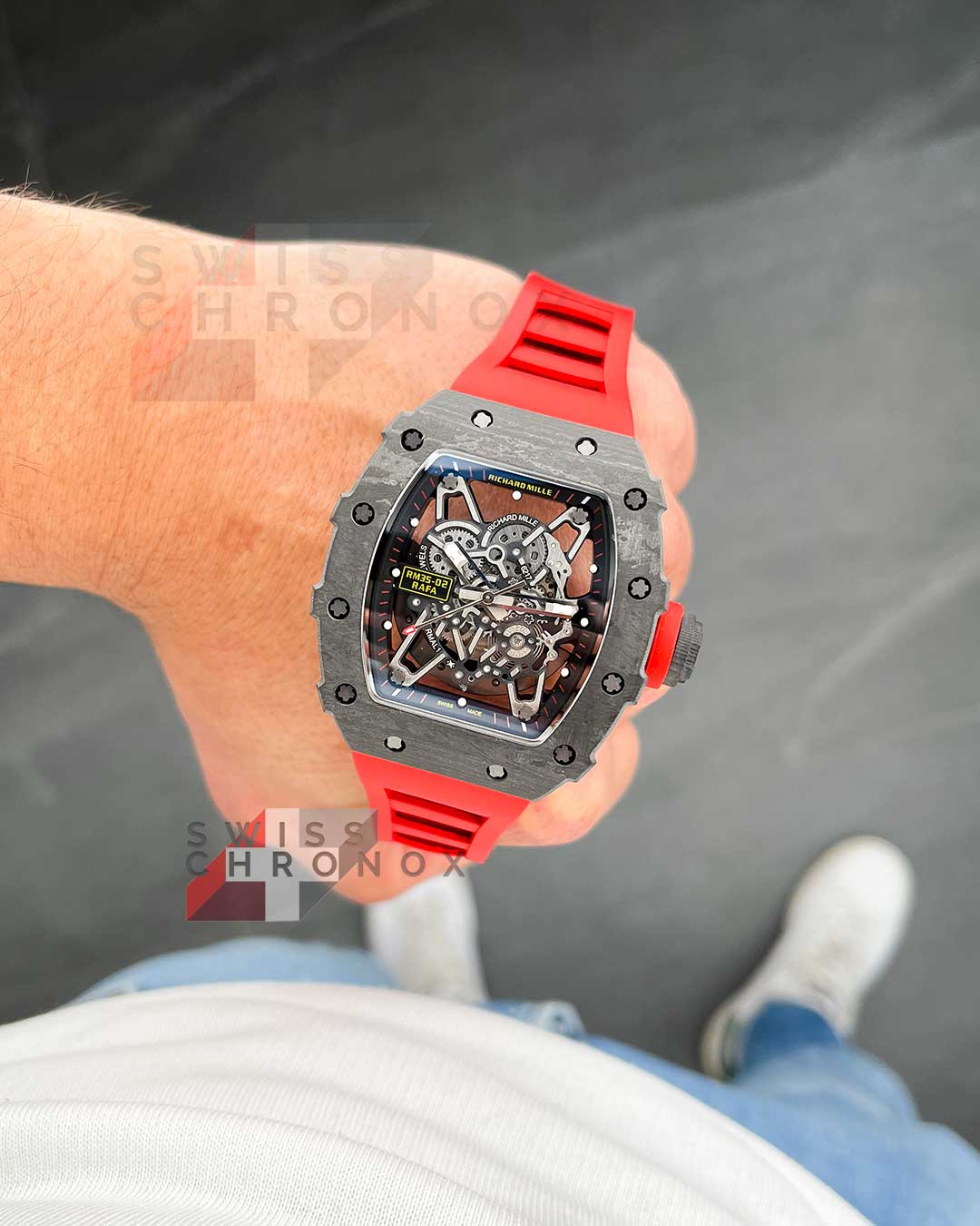 richard mille rm 35 02 red carbon case 2