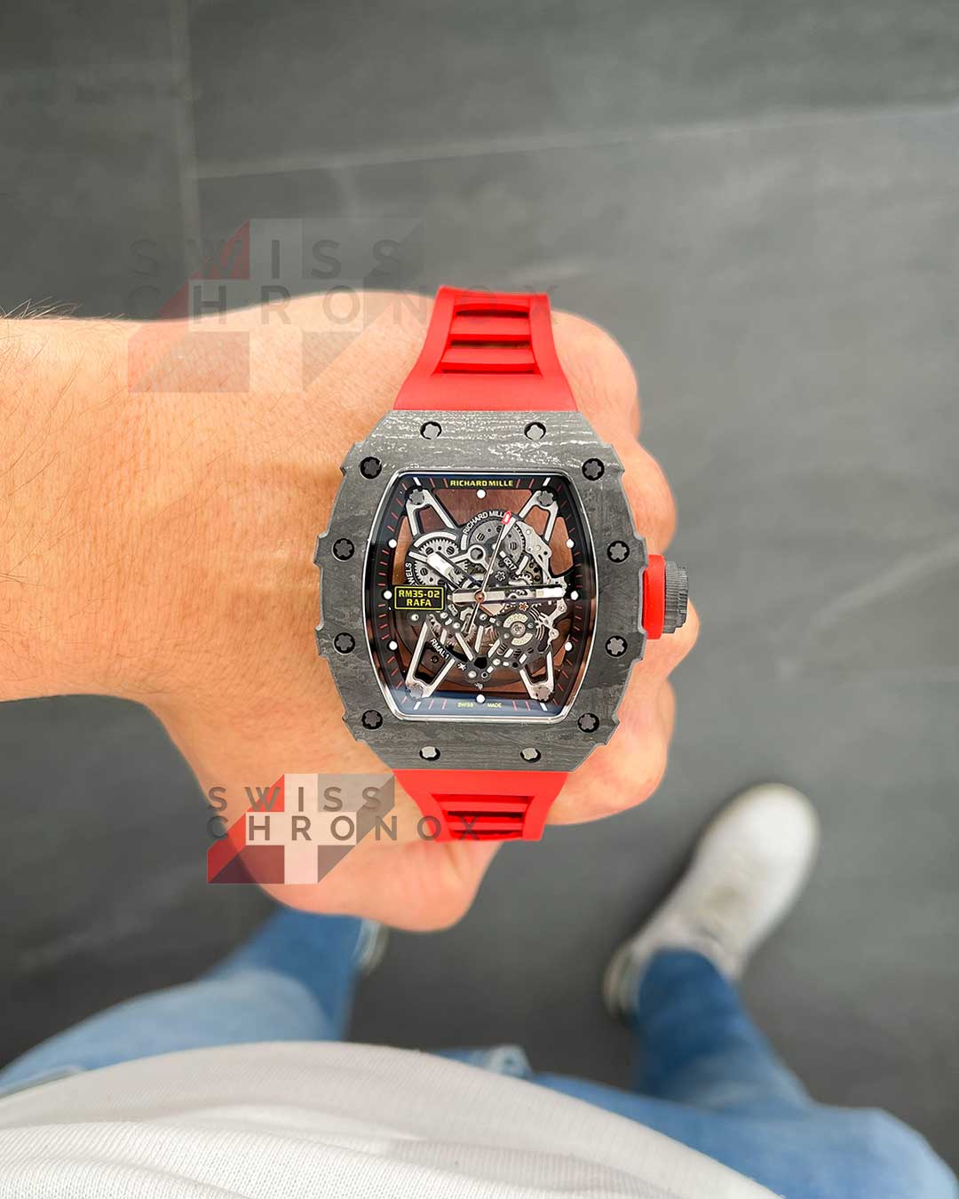 richard mille rm 35 02 red carbon case 3