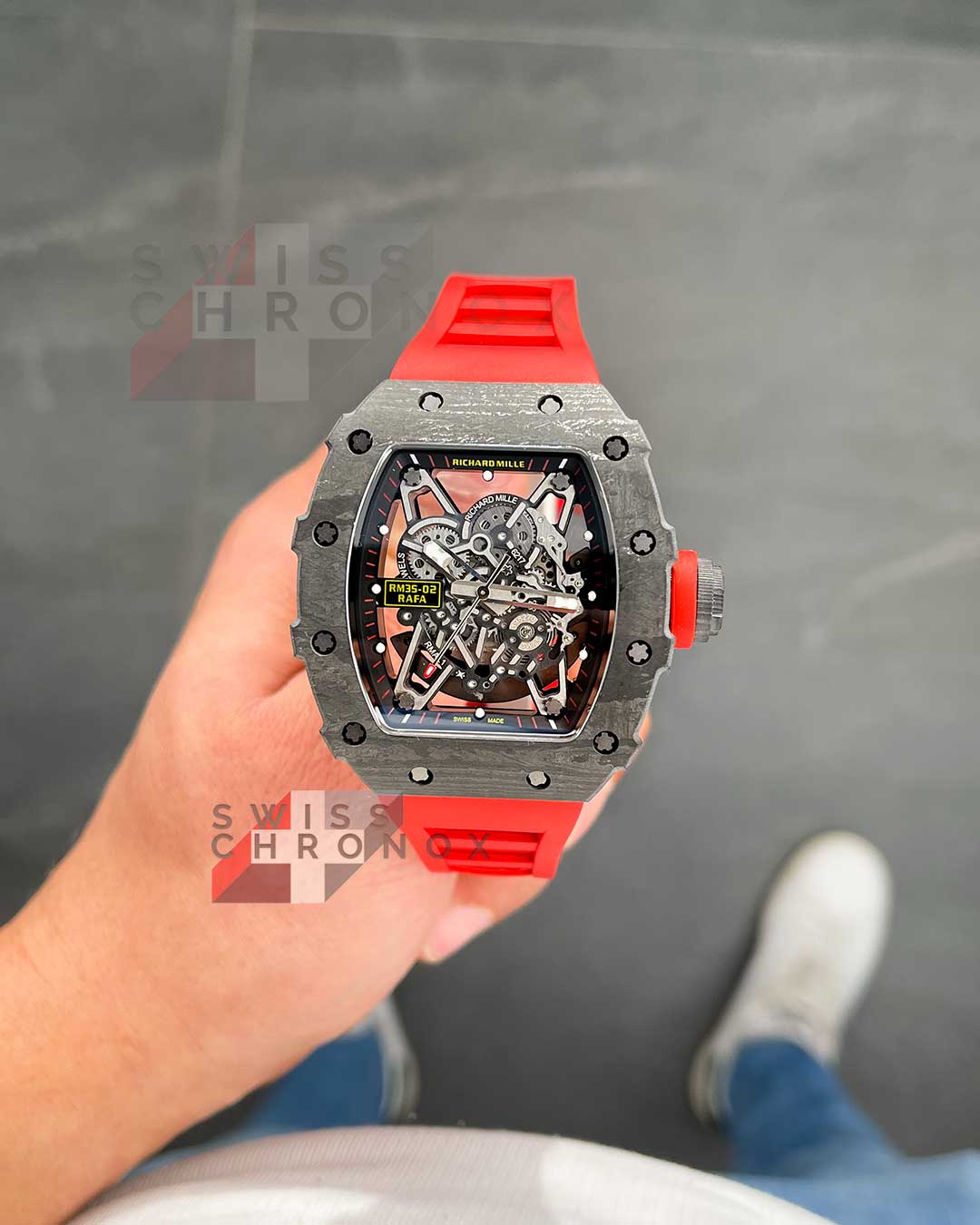 richard mille rm 35 02 red carbon case 4