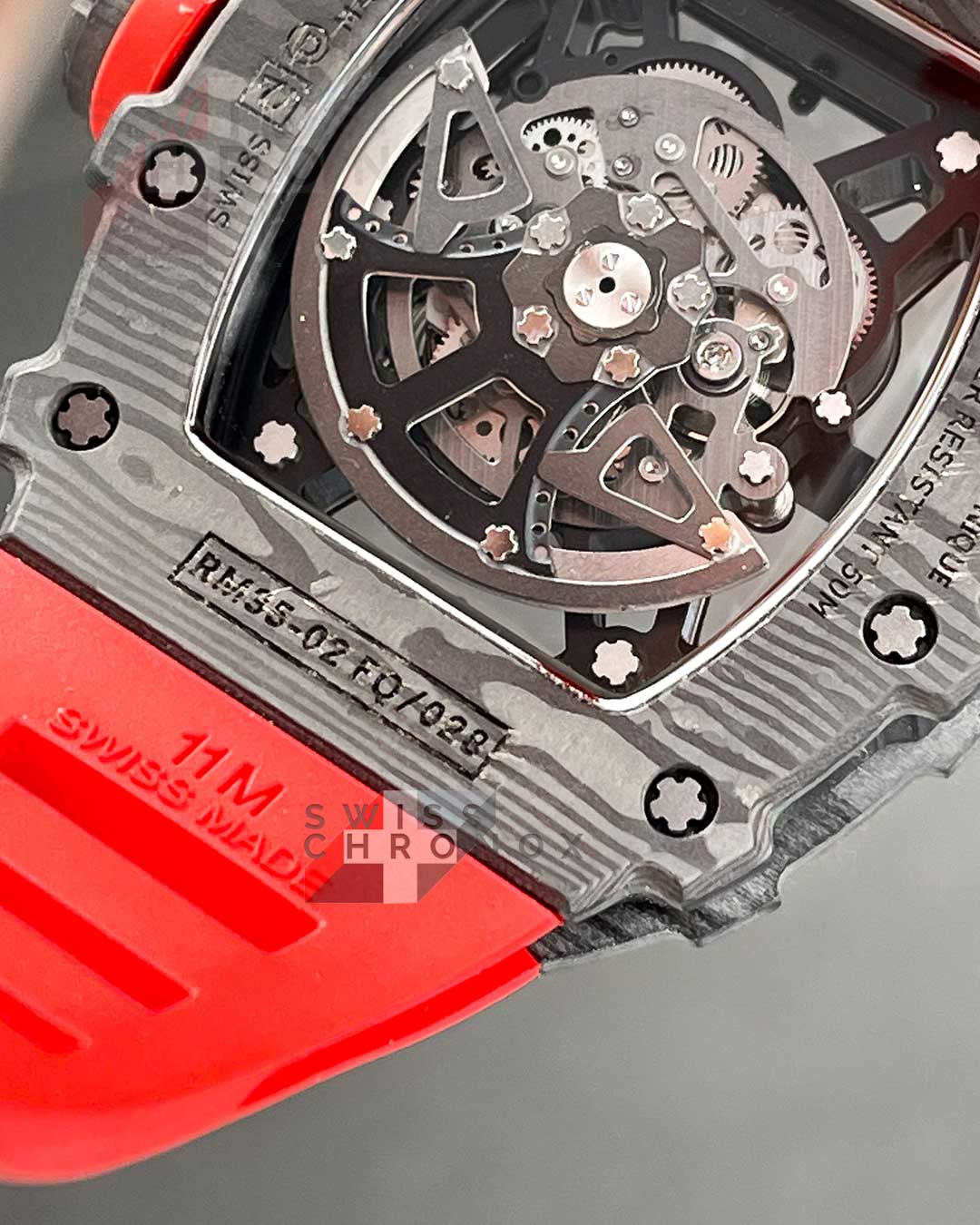 richard mille rm 35 02 red carbon case 5