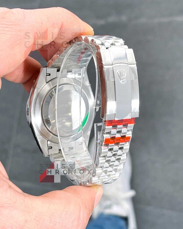 datejust 41mm rhodium dial