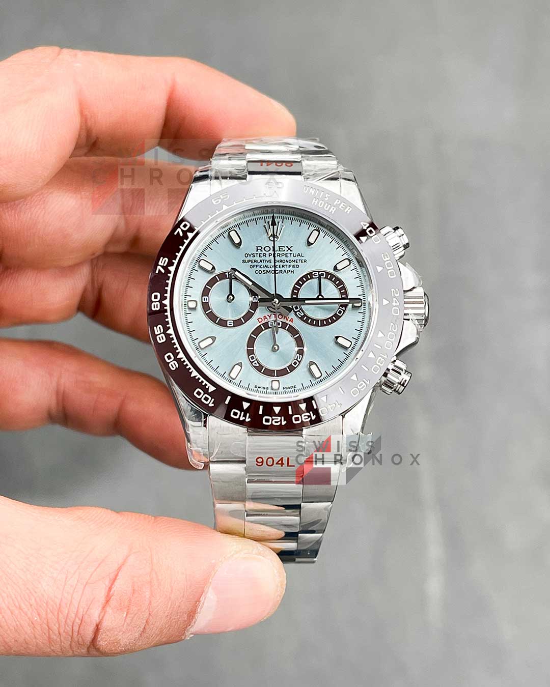 Rolex Daytona Platinum Ice Blue M116506 Chronograph