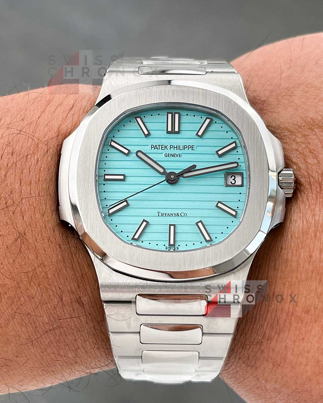 Tiffany 2025 patek nautilus