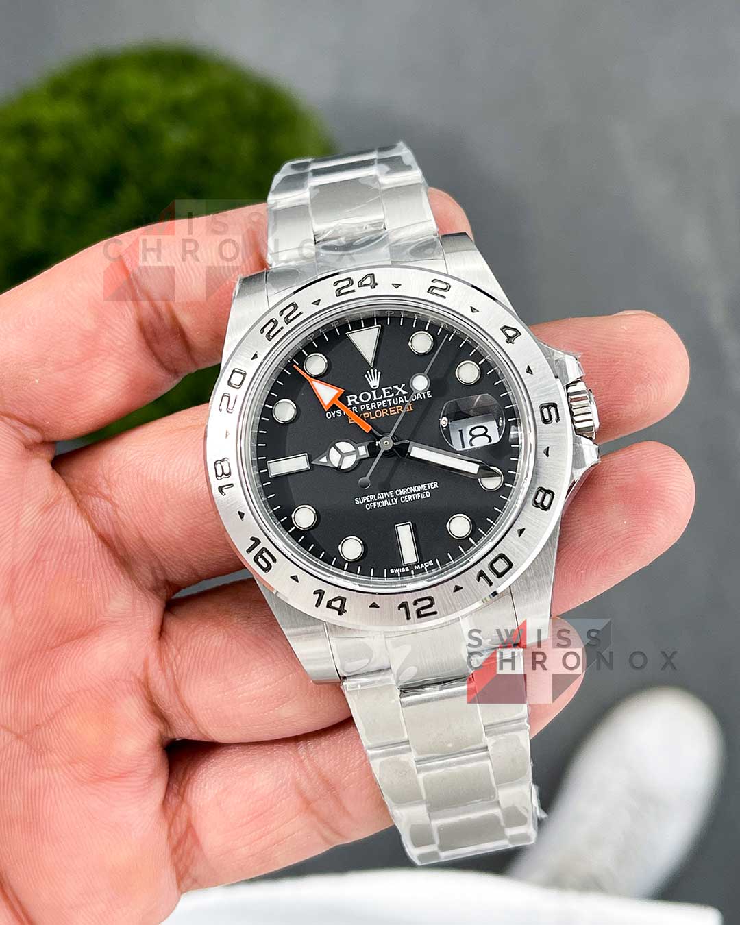 Rolex explorer 2 clearance dimensions