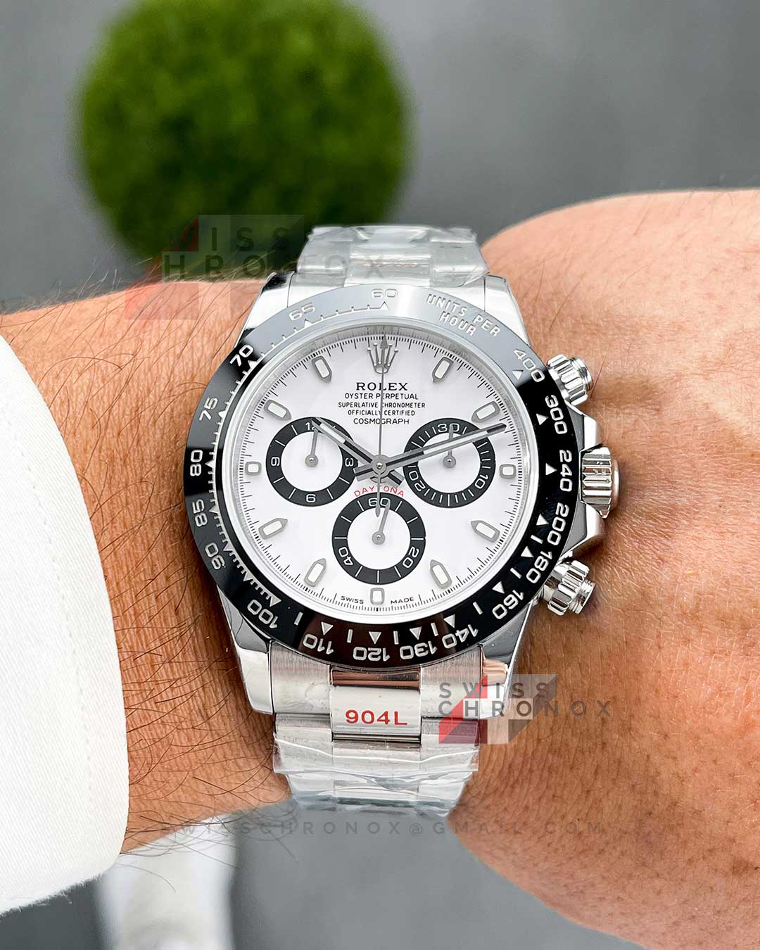 Rolex Daytona 116500LN Ceramic White Dial EW Factory