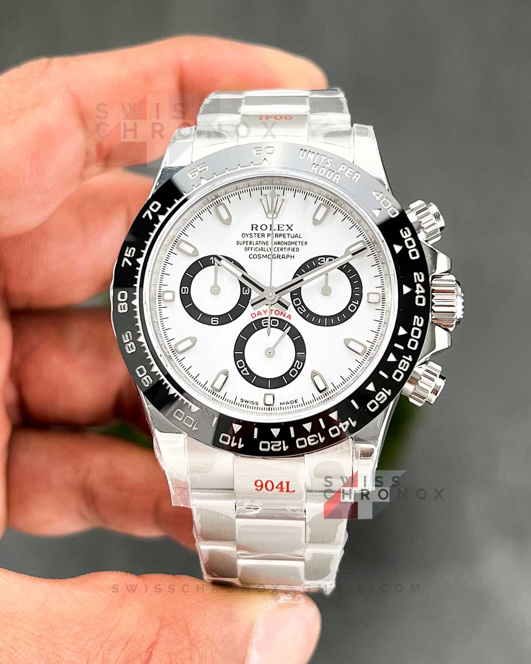 Rolex Daytona Panda Chronograph White Dial 116500LN