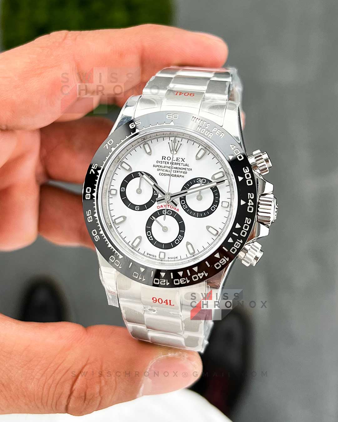 rolex daytona panda chronograph 116500ln